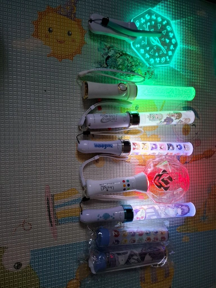 프세카 프로세카 2,3,4,5주년 응원봉 펜라이트일괄 이미지