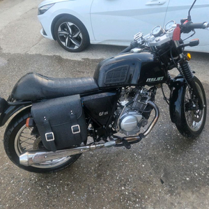 이탈젯 그리폰 125cc 클래식 오토바이 이미지