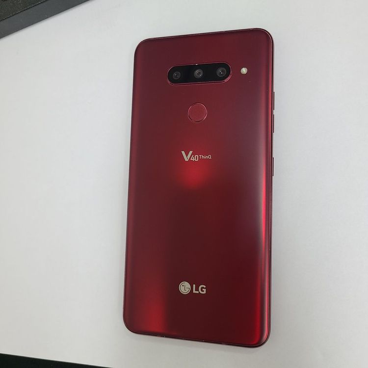 .LG V40 레드 128G SK 가성비 중고폰 214092 이미지
