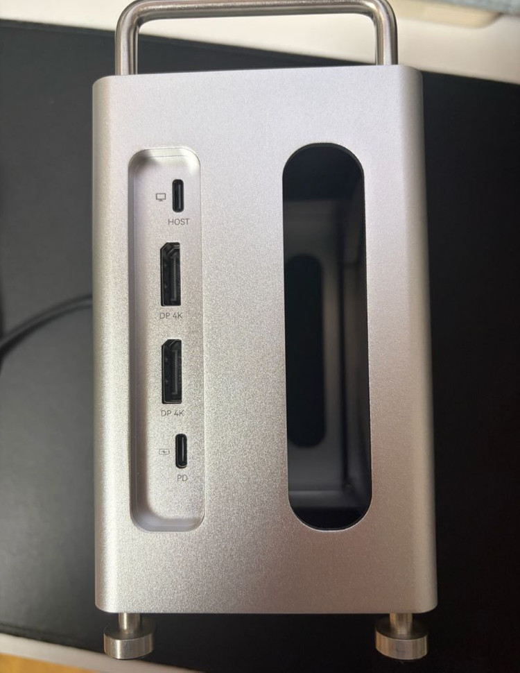 Acasis USB-C 40Gbps 도킹 스테이션 Mac Mini M4/Pro용 8-in-1 이미지