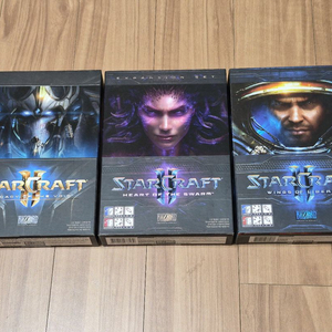 pc 스타크래프트2 + 확장팩 실물박스CD 키X 이미지