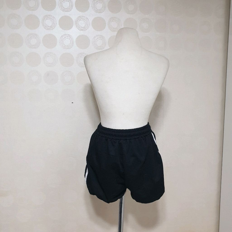 츄리닝반바지66 반바지66 밴딩반바지66 블랙반바지66 이미지