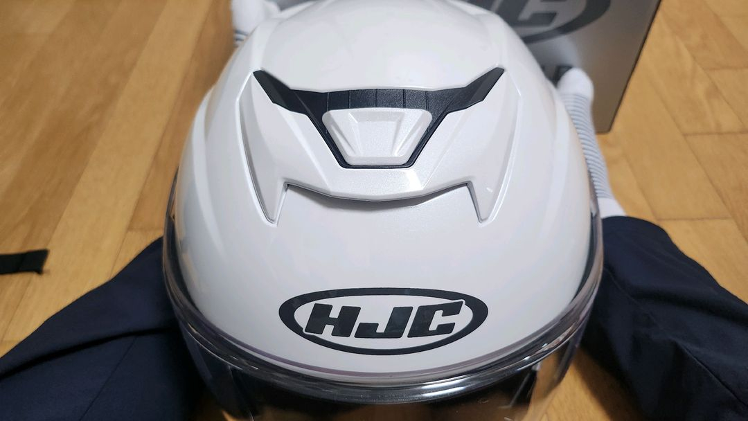 홍진 hjc 오픈페이스 헬멧 i31 펄화이트 S사이즈 이미지