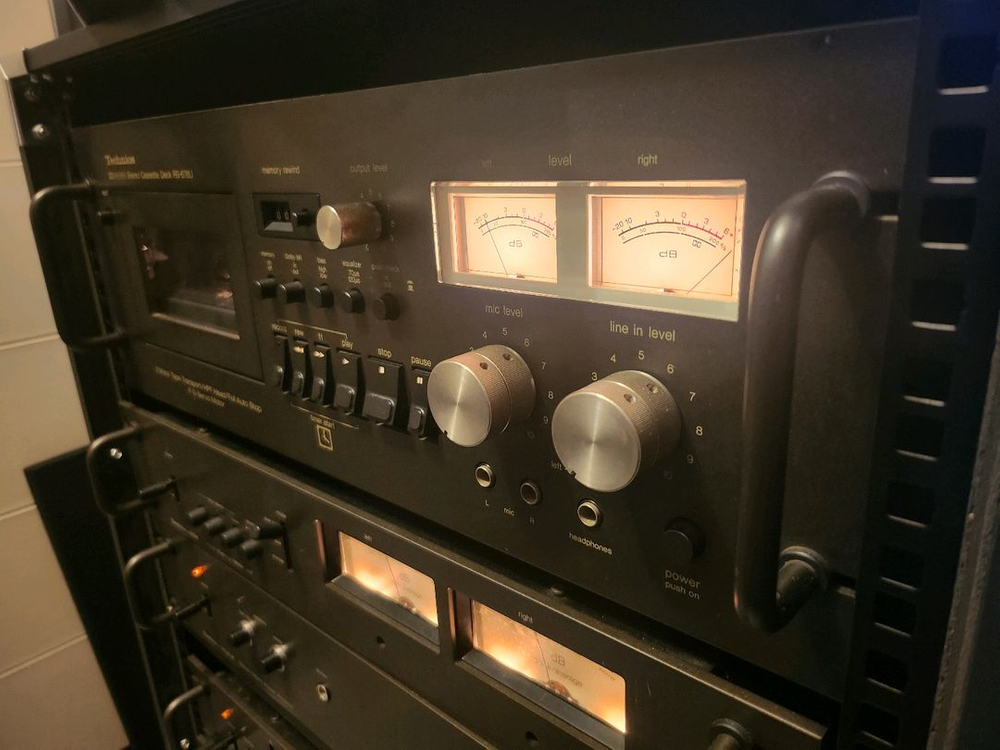 테크닉스 RS-678U 빈티지 카세트 데크 플레이어 이미지