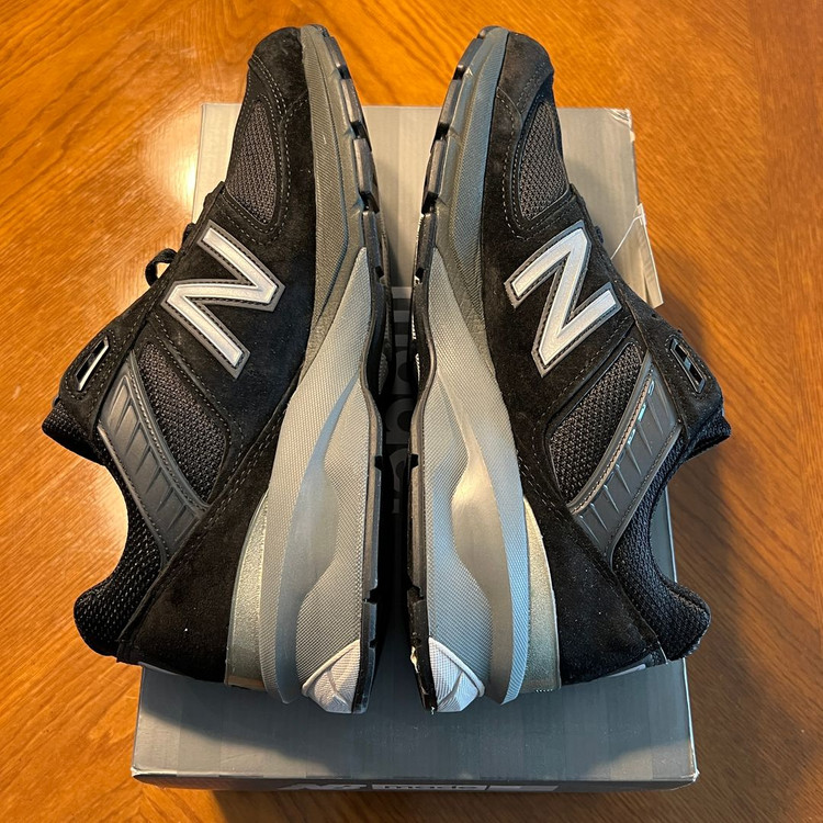 뉴발란스 990 V5 블랙 270 사이즈 새제품 뉴발 스니커즈 신발 운동화 M990BK5 New Balance 이미지
