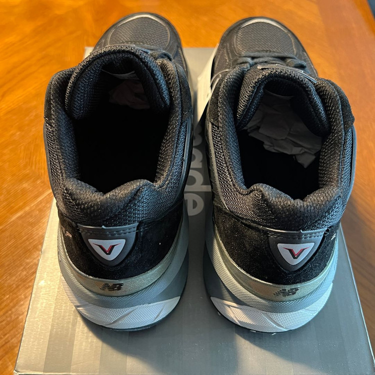 뉴발란스 990 V5 블랙 270 사이즈 새제품 뉴발 스니커즈 신발 운동화 M990BK5 New Balance 이미지