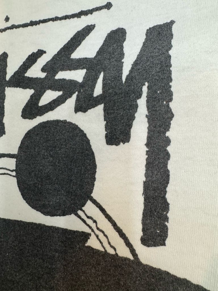 STUSSY 스투시 비치루트 티셔츠 (내추럴)-빅사이즈 이미지