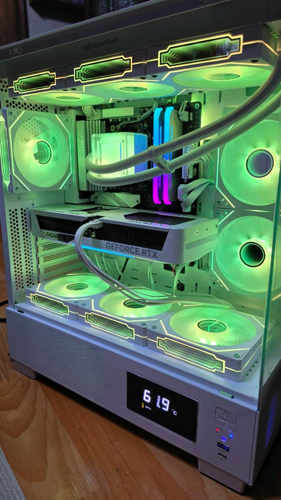 라이젠 7800x3d rtx5070 컴퓨터 본체 이미지