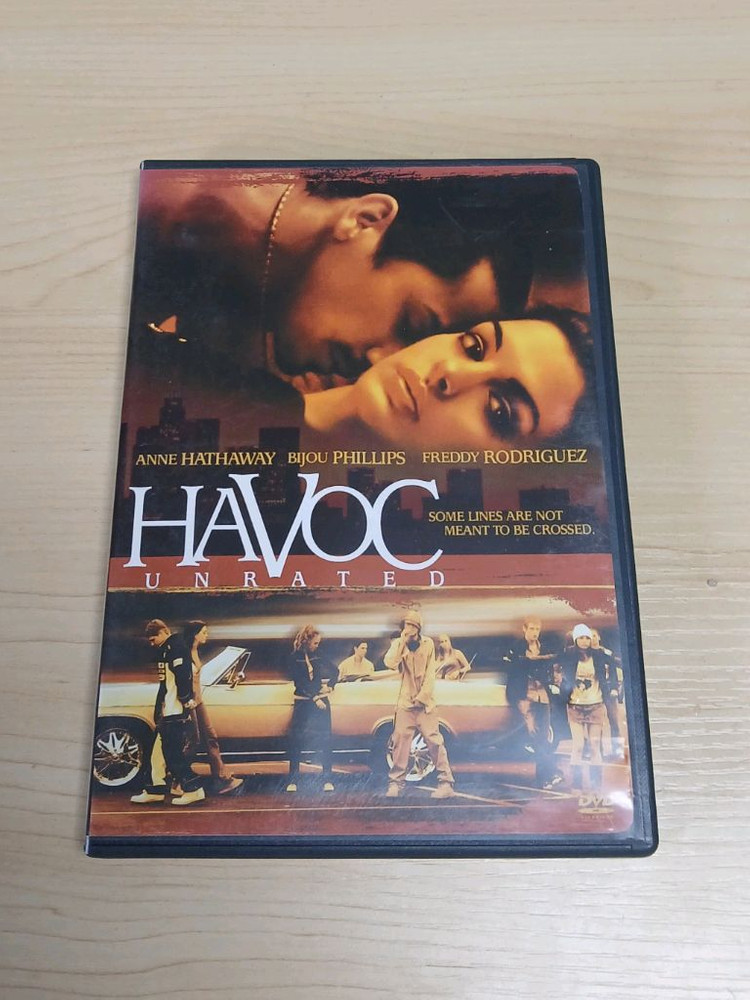 DVD 국내미출시작 무삭제 미국판 앤 해서웨이 주연 파격노출 충격일탈 스토리 하복(HAVOC) 이미지