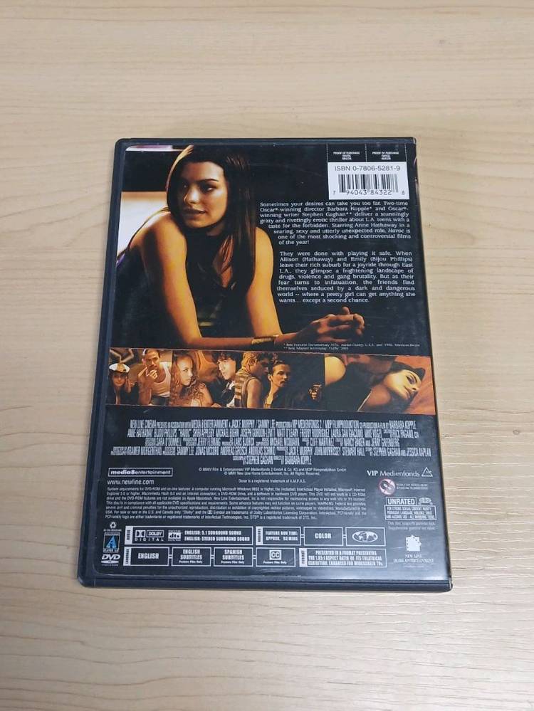 DVD 국내미출시작 무삭제 미국판 앤 해서웨이 주연 파격노출 충격일탈 스토리 하복(HAVOC) 이미지