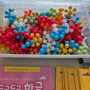 두근두근 수학 한글 윙크 수학 한글 1학년 준비 워크북 ( 눈꽃블록 유아 눈꽃블록 오르다 나눔) 이미지