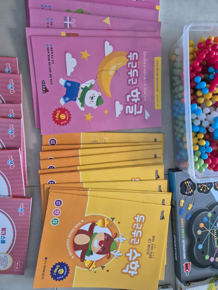 두근두근 수학 한글 윙크 수학 한글 1학년 준비 워크북 ( 눈꽃블록 유아 눈꽃블록 오르다 나눔) 이미지