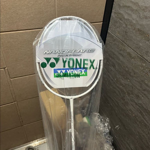 요넥스 나노플레어 넥스테이지 화이트 새상품 배드민턴 라켓 이미지