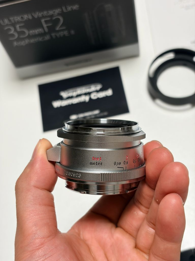보이그랜더 울트론 빈티지 35mm f2 m마운트 이미지