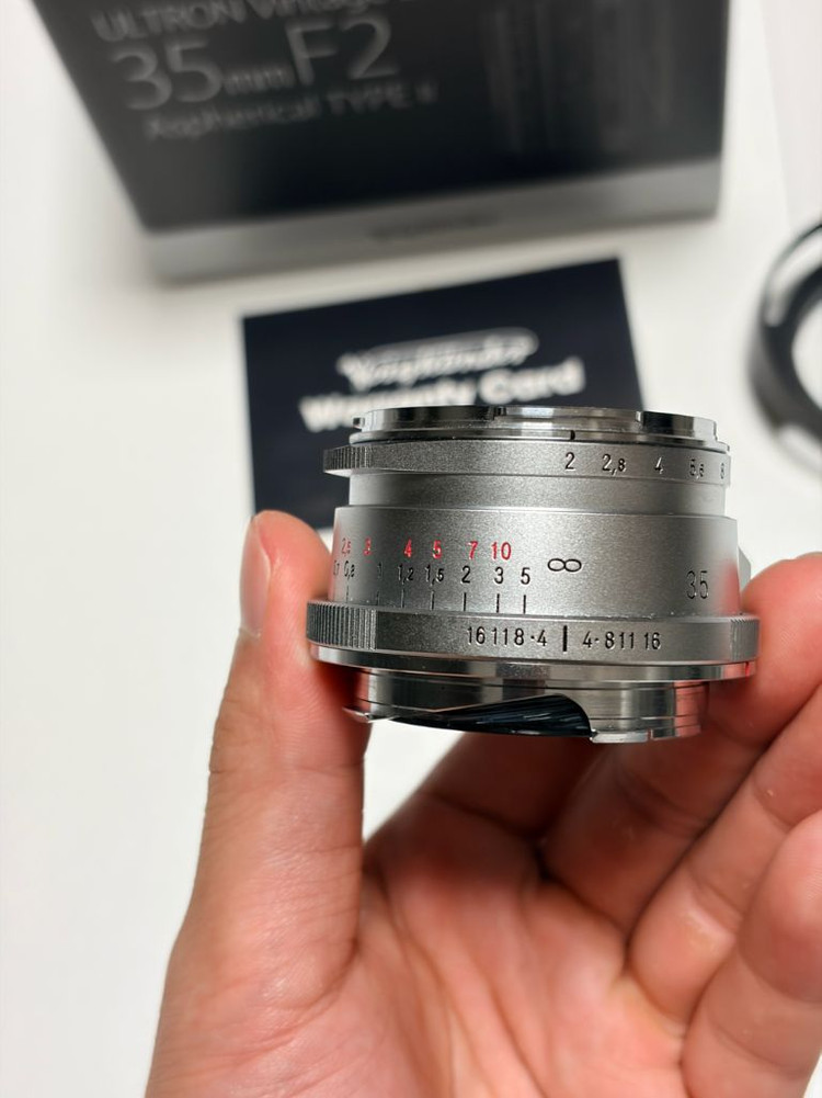 보이그랜더 울트론 빈티지 35mm f2 m마운트 이미지