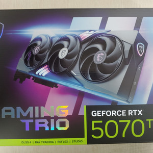 MSI 지포스 5070TI 게이밍 트리오 / 라이젠 9800X3D 이미지