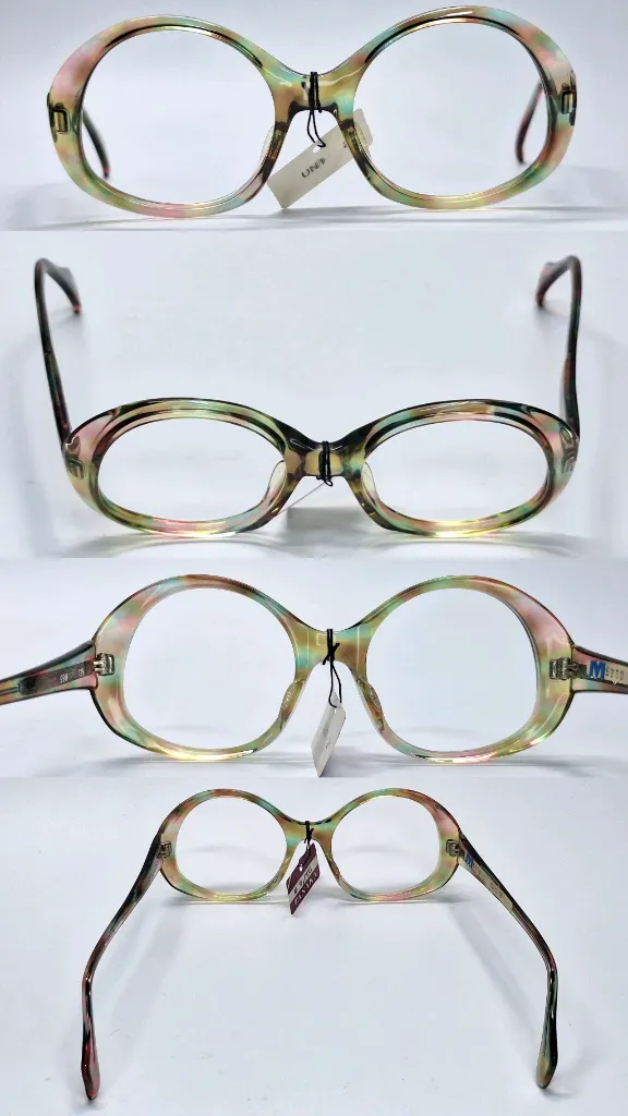 80s 독일제 빈티지 데드스톡 미사용/METZLER M5360 안경테 50mm 메츨러 레트로 패션 아이웨어 수입 이미지