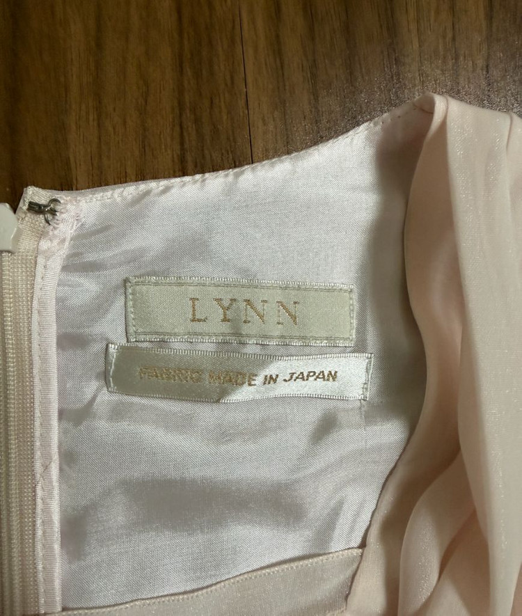 LYNN 린 핑크 쉬폰 원피스 이미지