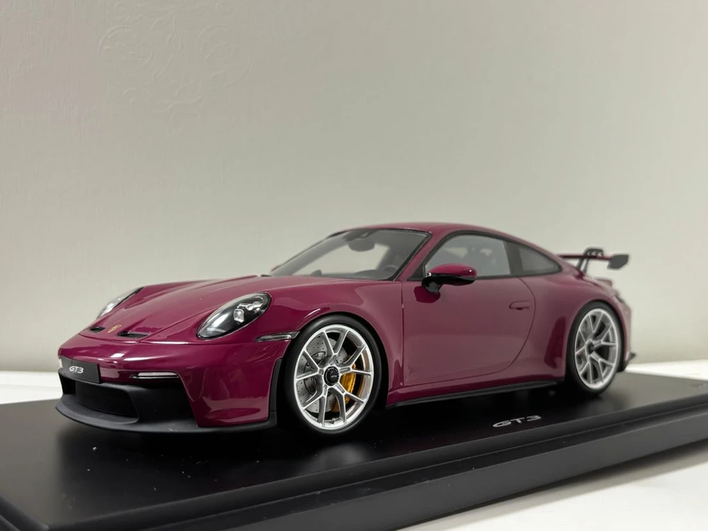 1/18 1:18 스파크 포르쉐 911 992 GT3 루비스타 한정판 다이캐스트 모형자동차 판매합니다. 이미지