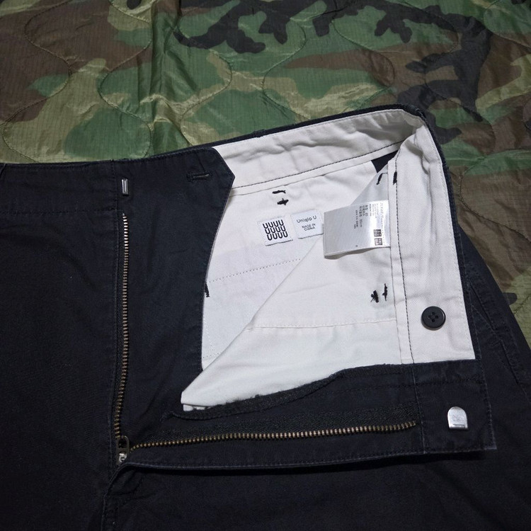Uniqlo U Wide Fit Tapered Pants 유니클로 U 와이드 테이퍼드 팬츠 이미지