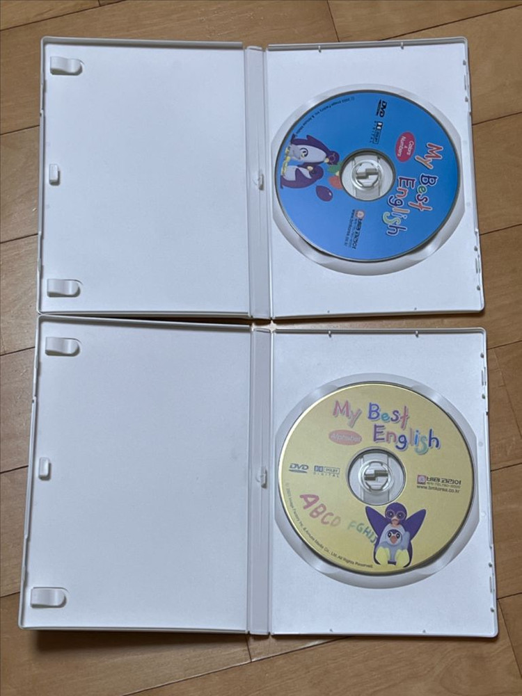 마이 베스트 잉글리시 DVD 2종(알파벳편, 칼라&숫자편) 세트 이미지