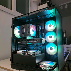 9800x3d rtx 5080 B850m wifi 고사양 본체 이미지