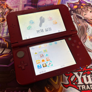 닌텐도 NEW 3DS XL 메탈릭레드 게임기 이미지