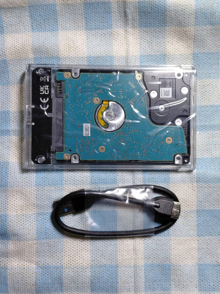도시바 슬림 HDD 외장하드 1TB USB3.0 2.5인치 이미지