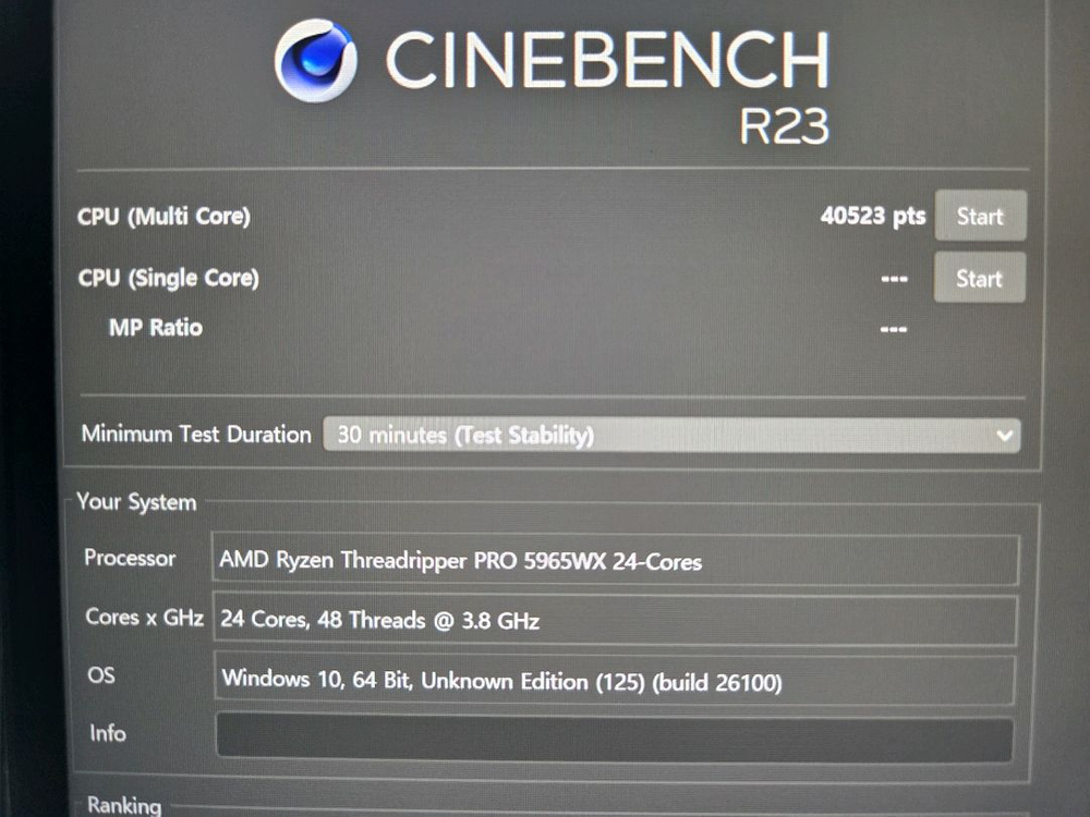 스레드리퍼 5965 wrx80 256gb 2933y 2rx4 (보드시피유만 판매가능) 이미지