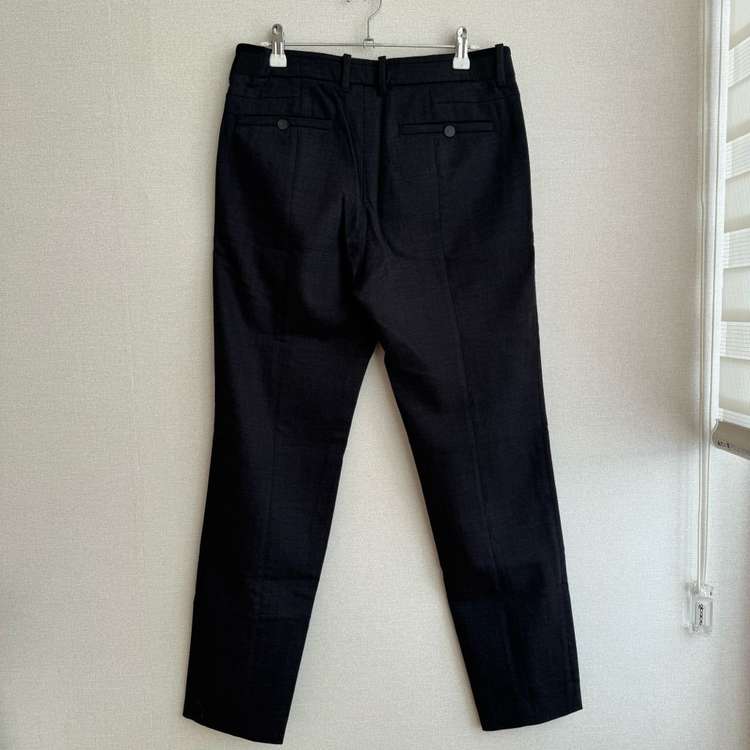 78 타임옴므 울 슬랙스 차콜 이미지