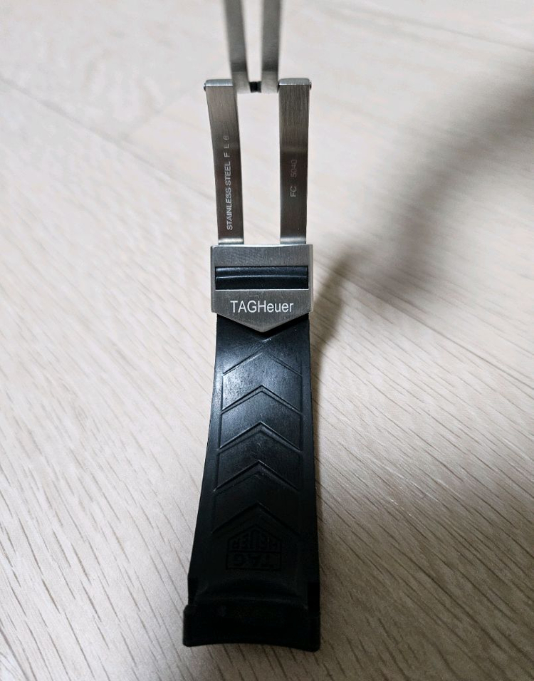 태그호이어 아쿠아레이서300 쿼츠 43mm 검판(WAY101A.BA0746) 이미지