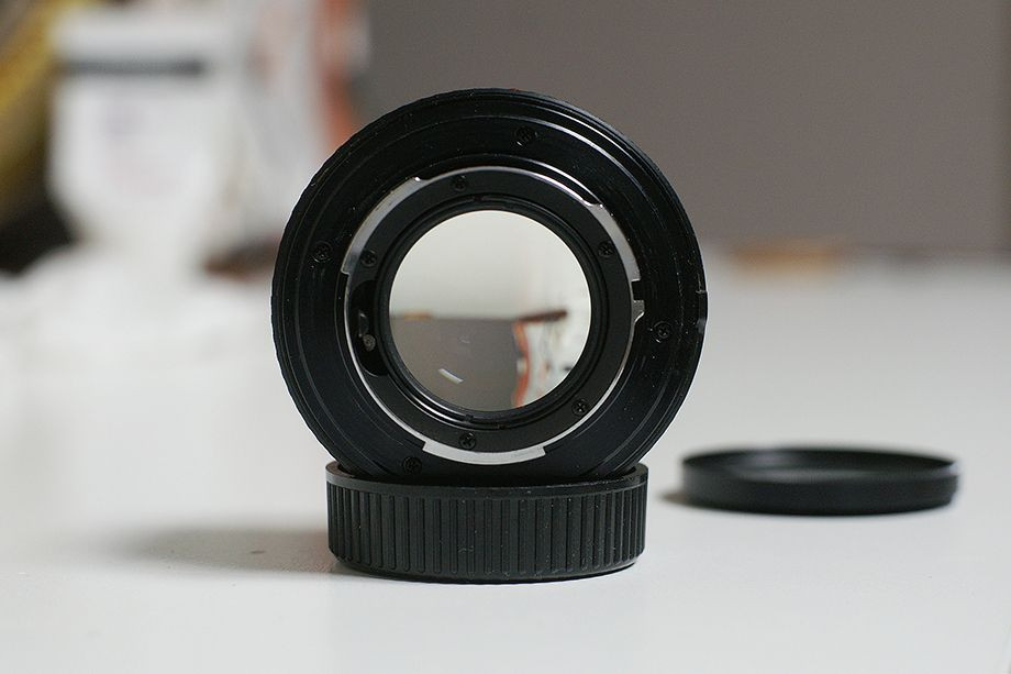 [안전결재] 미놀타 수동 Rokkor 50mm 1.4랜즈 팝니다(4각 크로스필터포함) 이미지