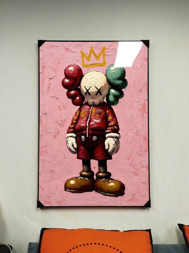 그림 액자 팝아트 인테리어소품 카우스그림 카우스액자 대형 거실인테리어 홈카페 유화느낌 모던 아트포스터 북유럽 이미지