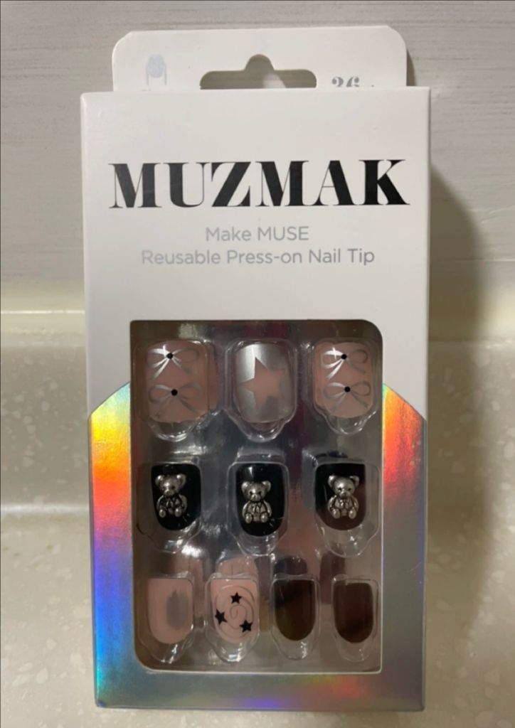 뮤즈마크 MUZMAK 네일팁. 2개 이미지