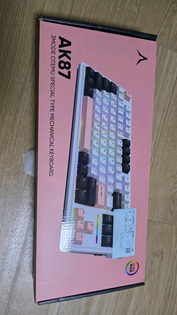 앱코 AK87 기계식 키보드 단순개봉 이미지