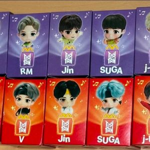 BTS 해피밀 피규어 10종 이미지