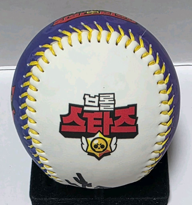 정수빈 두산 브롤스타즈 기념구 싸인볼 이미지