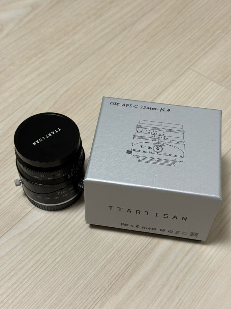 티티아티산 35mm F1.4 니콘 Z마운트 틸트 렌즈 APS-C 이미지