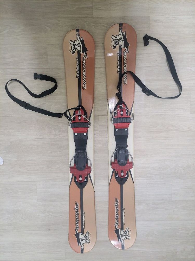 다이나스타 스키 트윈알파벳 숏스키 99cm 이미지