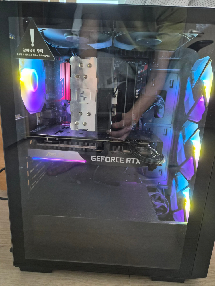 5600x 3060ti 램 32g 게이밍본체(데스트탑) 팝니다 이미지