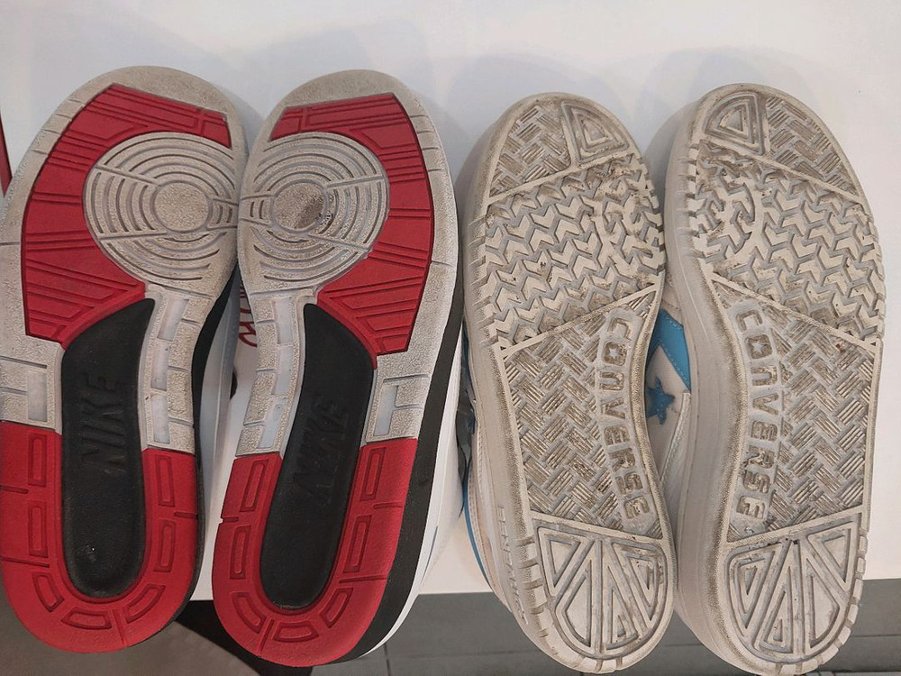 나이키 조던2 컨버스 팩 Converse Pack Alumini 2족 풀 패키지 남성용 250mm 택포7만5천원 이미지