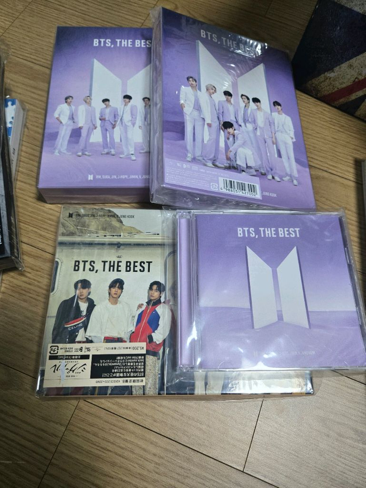 BTS 일본 앨범 전체 이미지