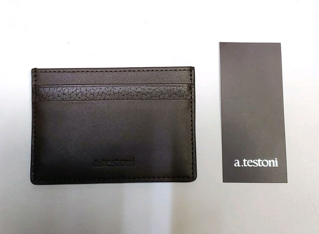 소가죽 카드지갑+목걸이형 카드지갑 일괄 새제품 이미지