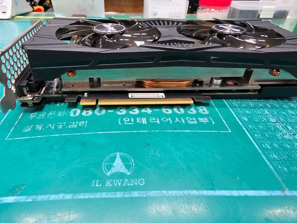 NVIDIA GeForce GTX 1660 SUPER 6GB 그래픽카드 이미지