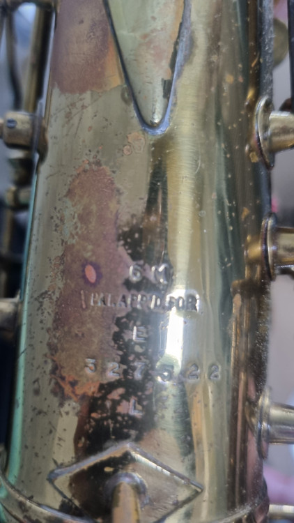 콘 알토 색소폰(32만번대 1947년생산) 이미지