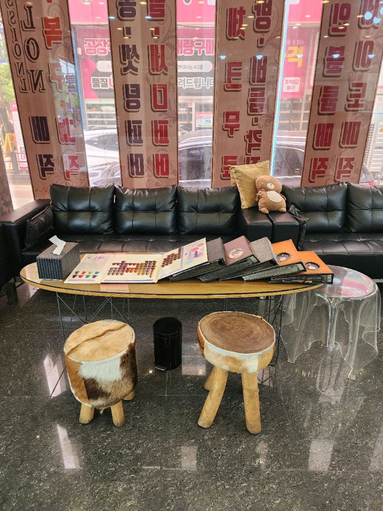 1인쇼파 3인쇼파 6인쇼파 원목테이블 인조가죽 소파 이미지