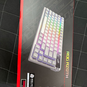 rog asus azoth 스노우축 이미지
