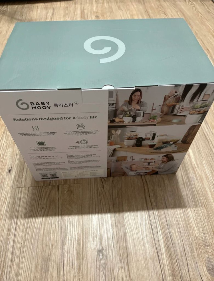 베이비무브 쿡마스터 플러스 이유식 제조기+밀폐이유식용기4p+보온보냉죽통+ 이미지