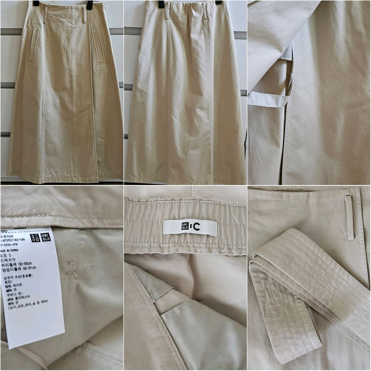 UNIQLO 유니클로 팬츠 스커트 (쇼핑백포함) 이미지