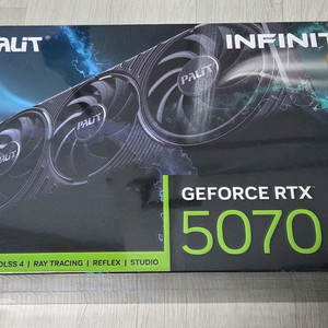PALIT RTX 5070 이엠텍 그래픽카드 미개봉 새상품 팝니다(김해) 이미지